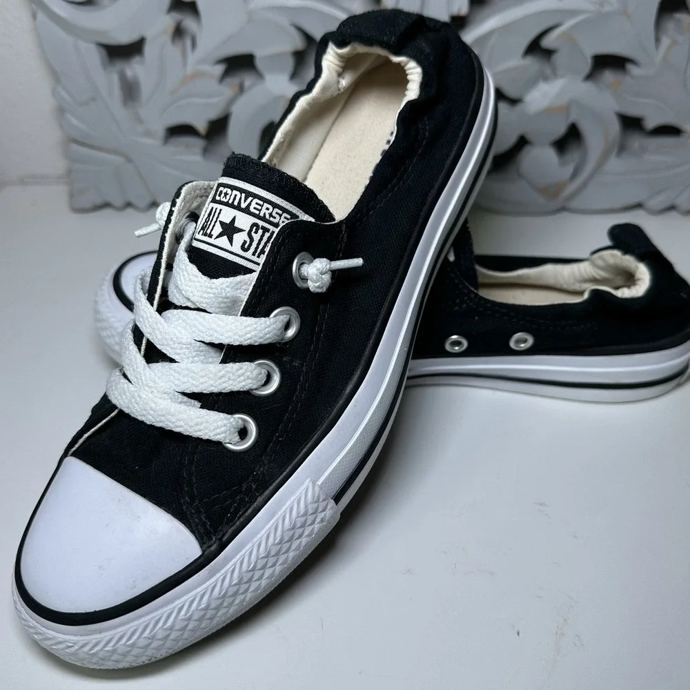 Converse CT All Star Shoreline 537081F Black Casual Shoes Sneakers Womens Size 6
